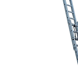Escalux Aluminium-Seilzugleiter – 2x13 Sprossen, 7,35 m