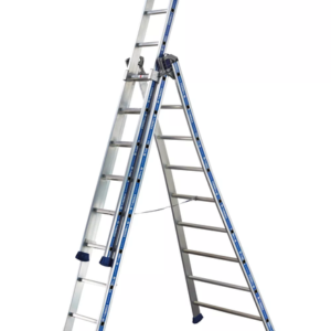 Platinium Aluminium-Mehrzweckleiter – 3-teilig, 8,59 m, 5 Positionen